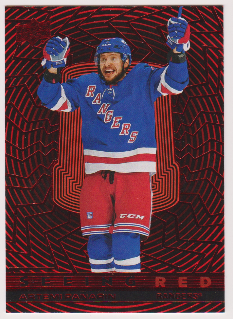 (image for) 2023-24 Upper Deck Seeing Red #SR5 Artemi Panarin