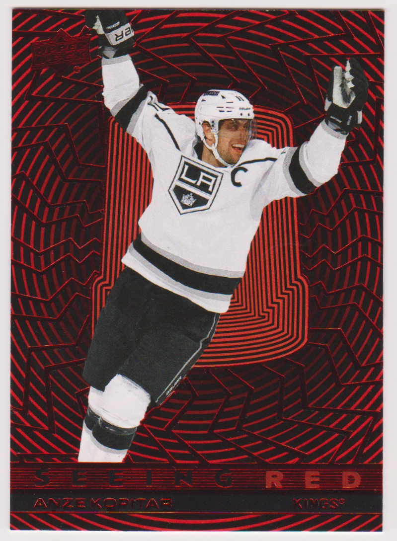 (image for) 2023-24 Upper Deck Seeing Red #SR35 Anze Kopitar