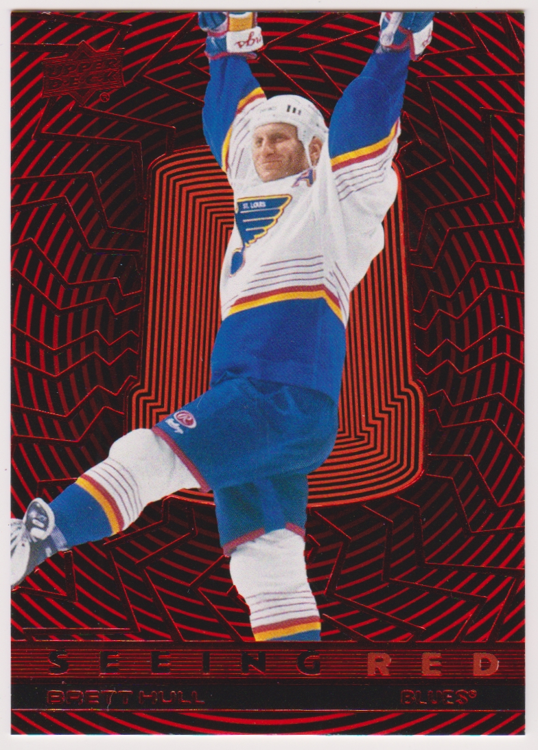 (image for) 2023-24 Upper Deck Seeing Red #SR18 Brett Hull