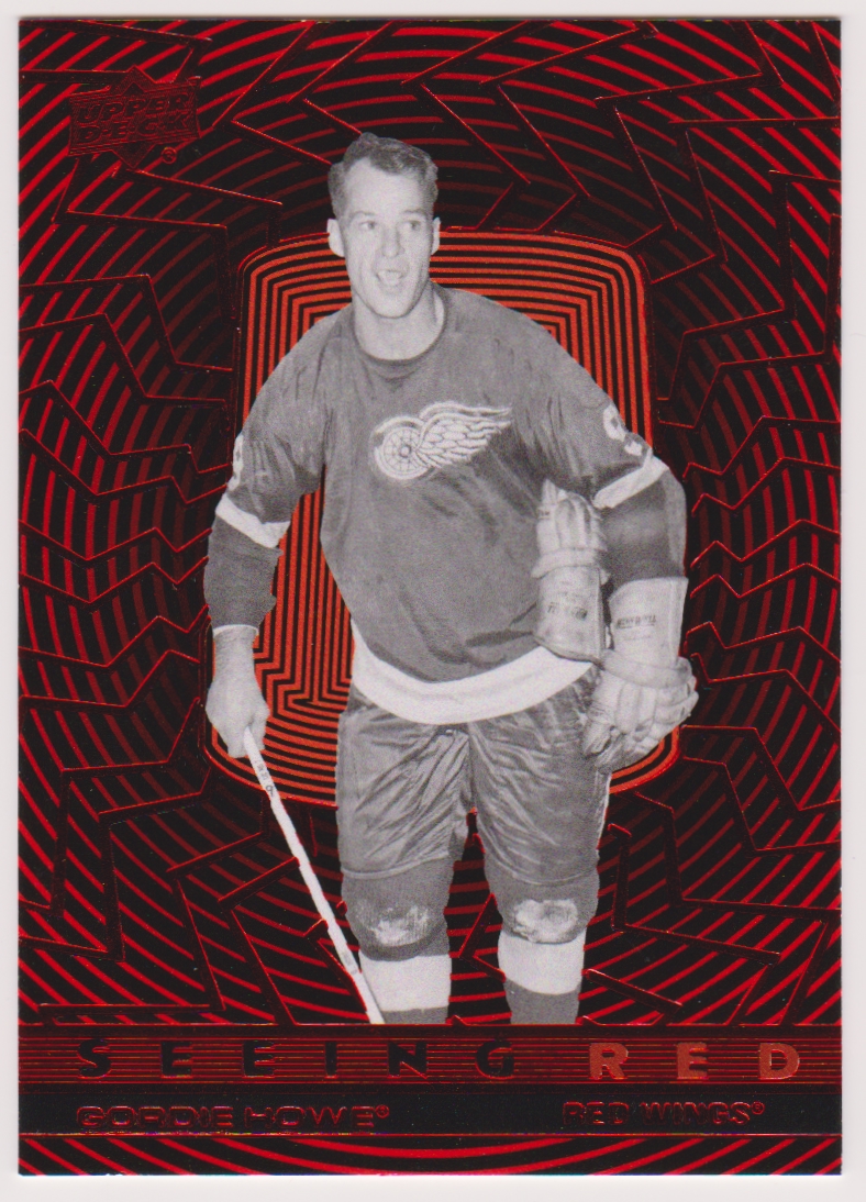 (image for) 2023-24 Upper Deck Seeing Red #SR36 Gordie Howe