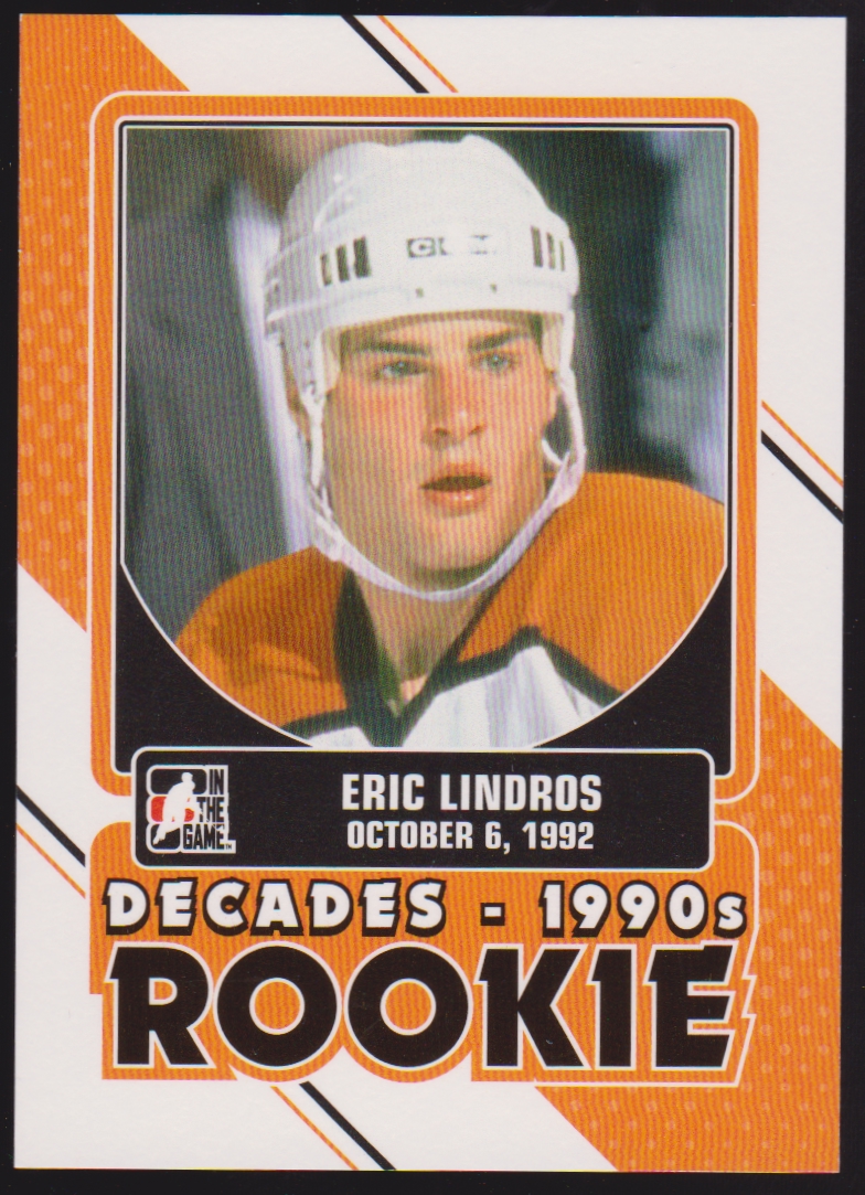 2013-14 ITG Decades 1990s Rookies #DR16 Eric Lindros (image for) 2013-14 ITG Decades 1990s Rookies #DR16 Eric Lindros
