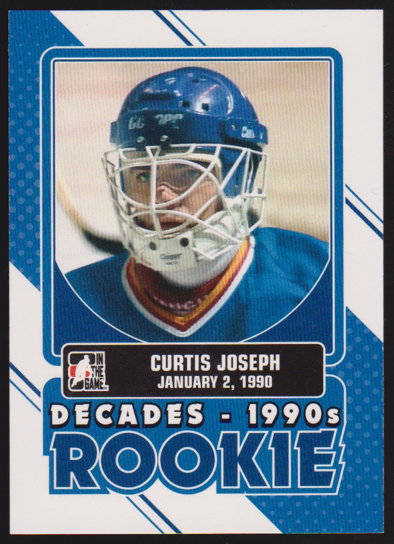 2013-14 ITG Decades 1990s Rookies #DR01 Curtis Joseph (image for) 2013-14 ITG Decades 1990s Rookies #DR01 Curtis Joseph