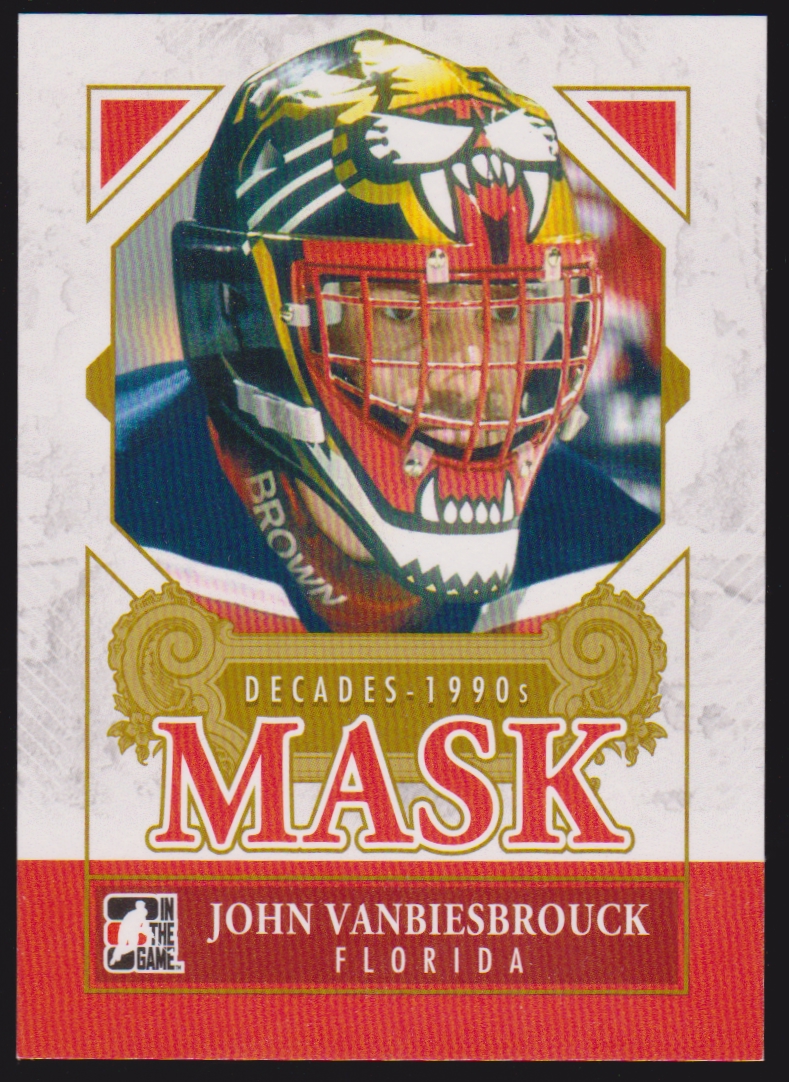 (image for) 2013-14 ITG Decades 1990s Masks #DM12 John Vanbiesbrouck