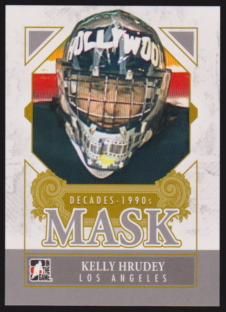 2013-14 ITG Decades 1990s Masks #DM13 Kelly Hrudey (image for) 2013-14 ITG Decades 1990s Masks #DM13 Kelly Hrudey