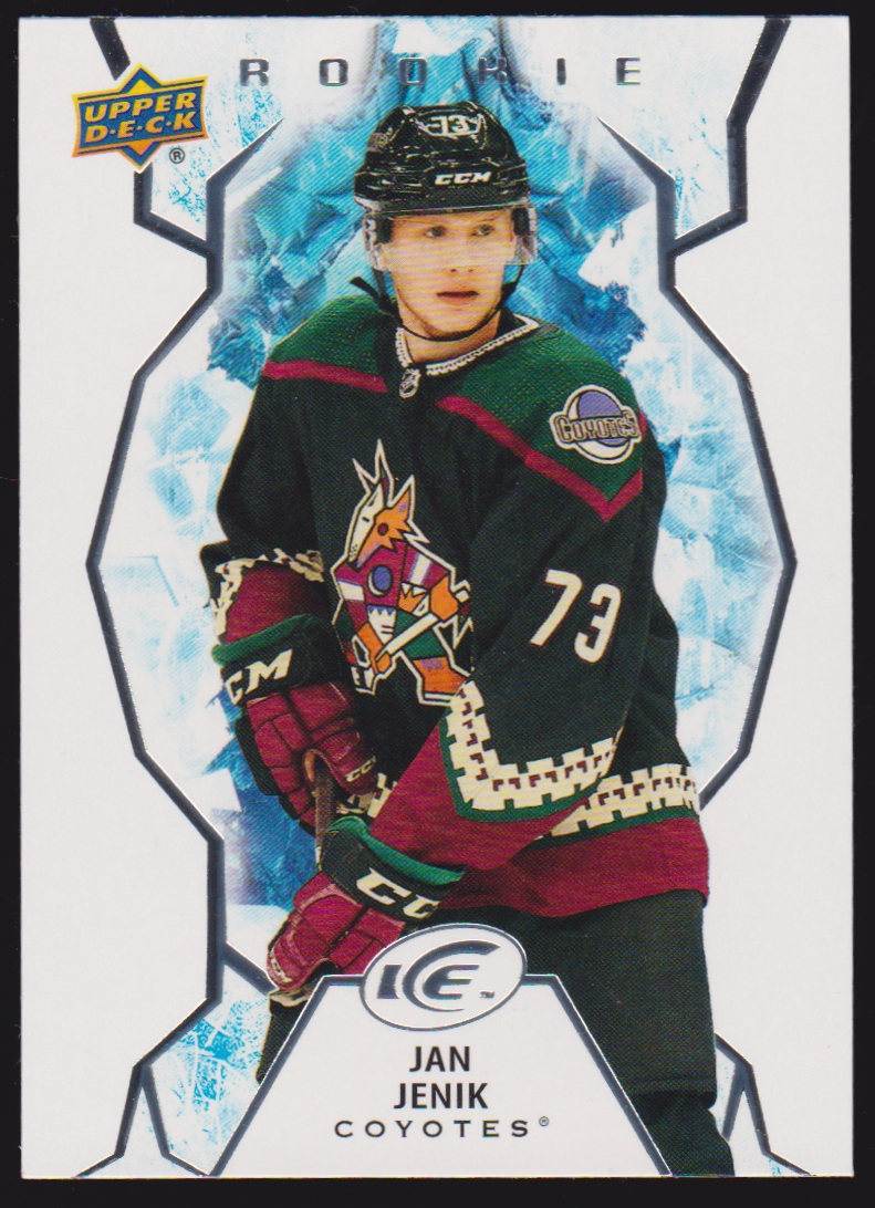 2021-22 Upper Deck Ice #117 Jan Jenik RC (image for) 2021-22 Upper Deck Ice #117 Jan Jenik RC