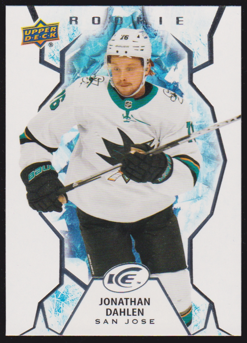 (image for) 2021-22 Upper Deck Ice #135 Jonathan Dahlen RC
