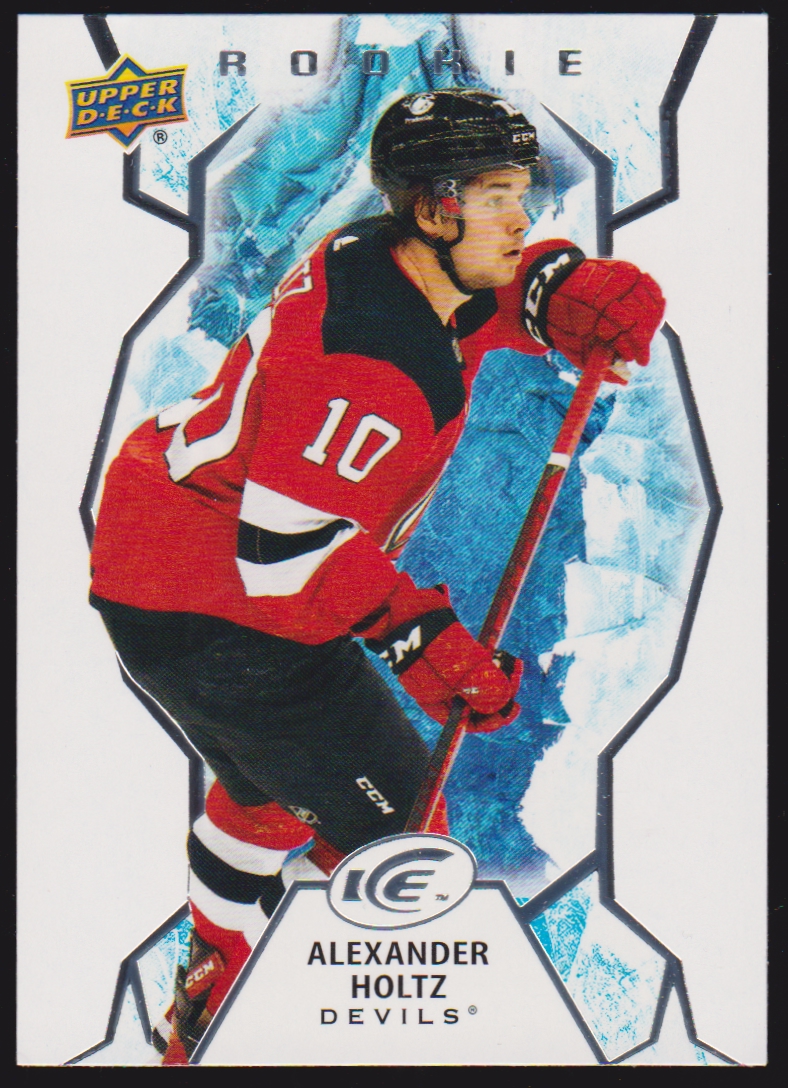 2021-22 Upper Deck Ice #125 Alexander Holtz RC (image for) 2021-22 Upper Deck Ice #125 Alexander Holtz RC