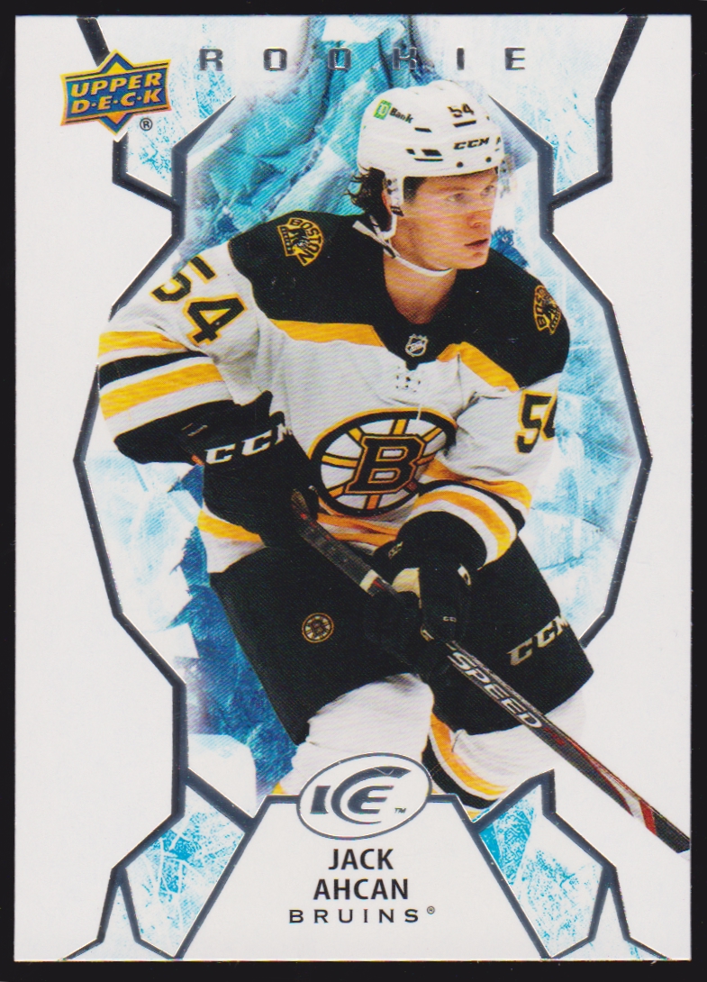 2021-22 Upper Deck Ice #136 Jack Ahcan RC (image for) 2021-22 Upper Deck Ice #136 Jack Ahcan RC
