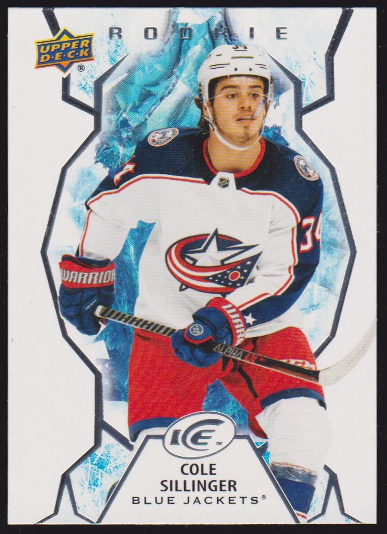 2021-22 Upper Deck Ice #138 Cole Sillinger RC (image for) 2021-22 Upper Deck Ice #138 Cole Sillinger RC