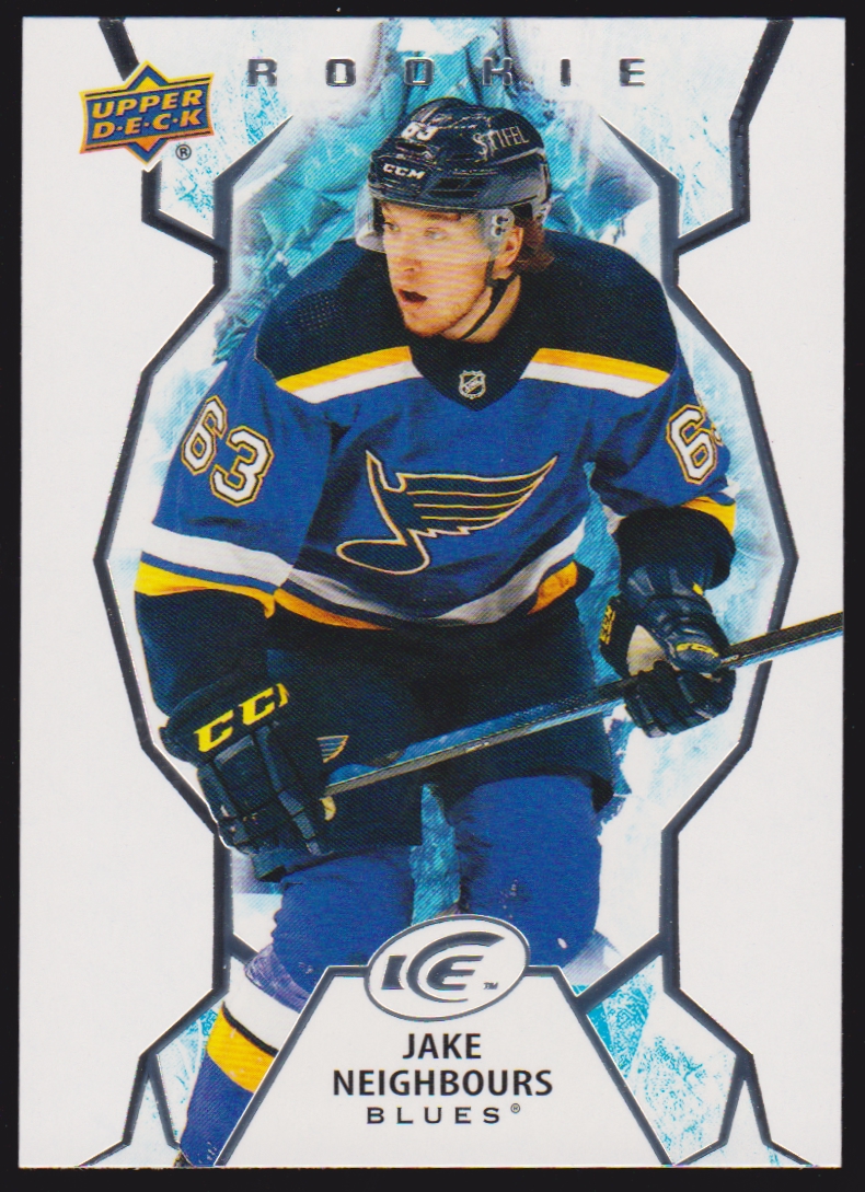 2021-22 Upper Deck Ice #134 Jake Neighbours RC (image for) 2021-22 Upper Deck Ice #134 Jake Neighbours RC