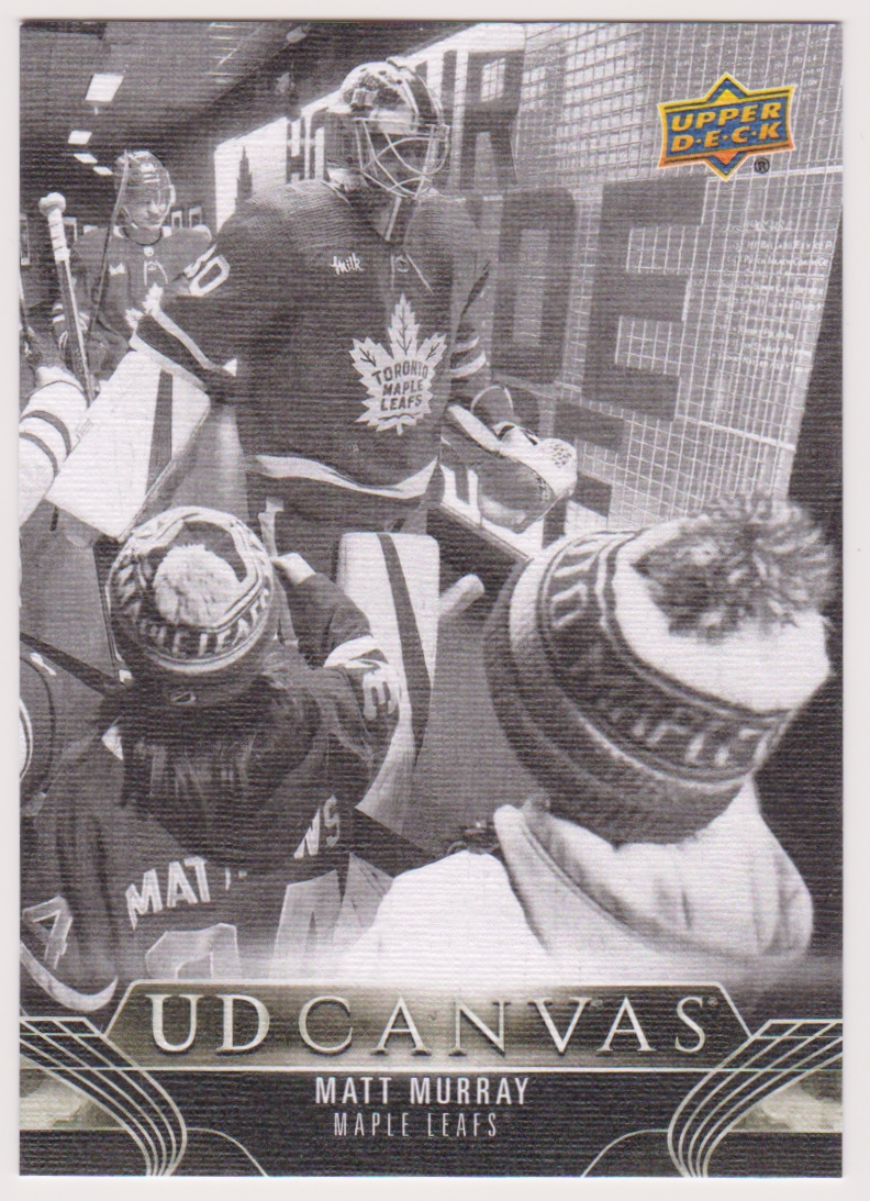 (image for) 2023-24 Upper Deck UD Canvas Black and White #C197 Matt Murray