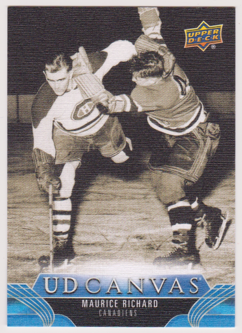 (image for) 2023-24 Upper Deck UD Canvas #C242 Maurice Richard - Legends