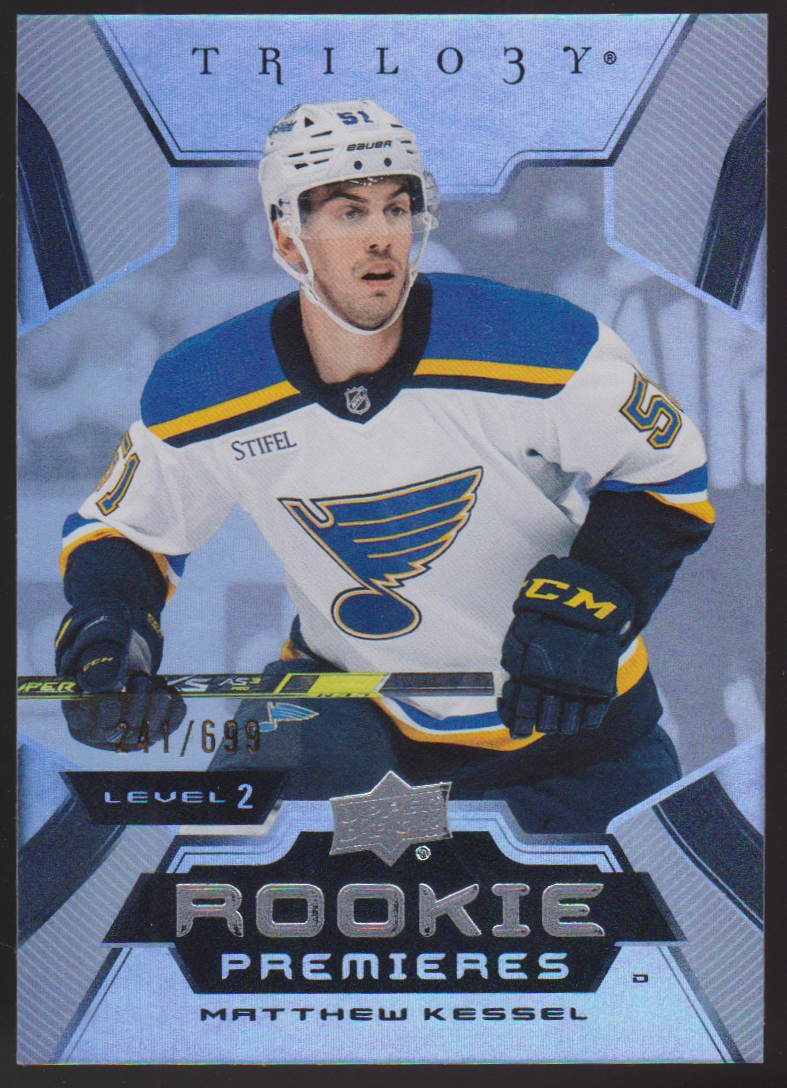 2023-24 Upper Deck Trilogy #175 Matthew Kessel 241/699 - RC Year (image for) 2023-24 Upper Deck Trilogy #175 Matthew Kessel 241/699 - RC Year
