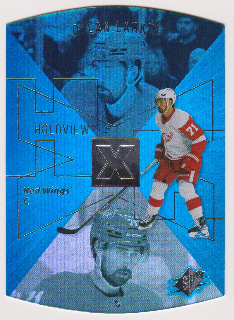 2023-24 Upper Deck '97-98 SPx Holoview Retros #SPX31 Dylan Larkin (image for) 2023-24 Upper Deck '97-98 SPx Holoview Retros #SPX31 Dylan Larkin
