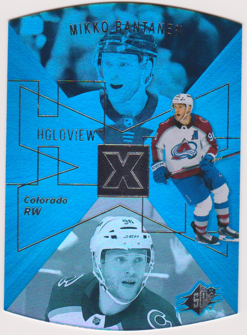 2023-24 Upper Deck '97-98 SPx Holoview Retros #SPX5 Mikko Rantanen (image for) 2023-24 Upper Deck '97-98 SPx Holoview Retros #SPX5 Mikko Rantanen