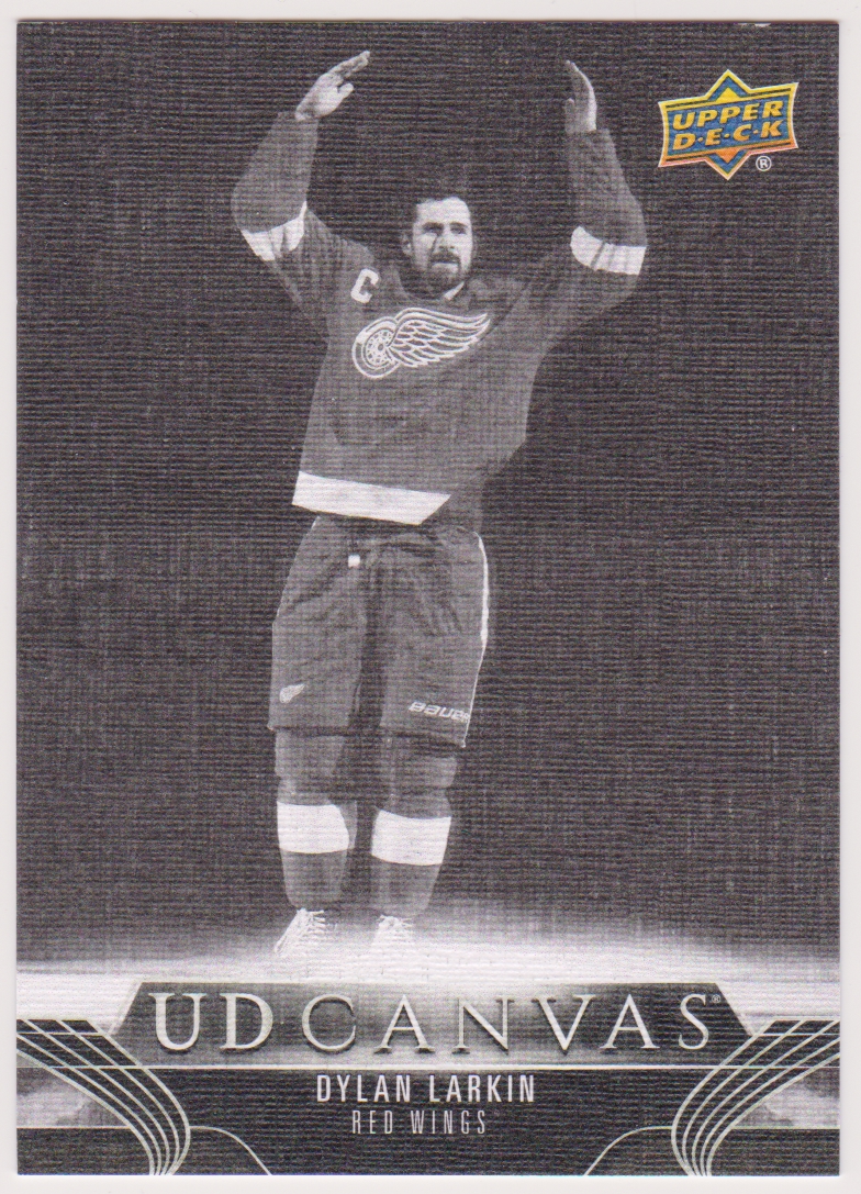 (image for) 2023-24 Upper Deck UD Canvas Black and White #C324 Dylan Larkin