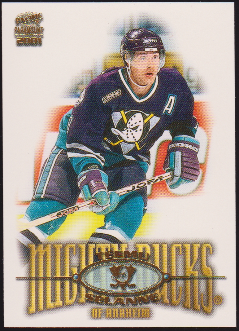 (image for) 2000-01 Paramount Gold #7 Teemu Selanne