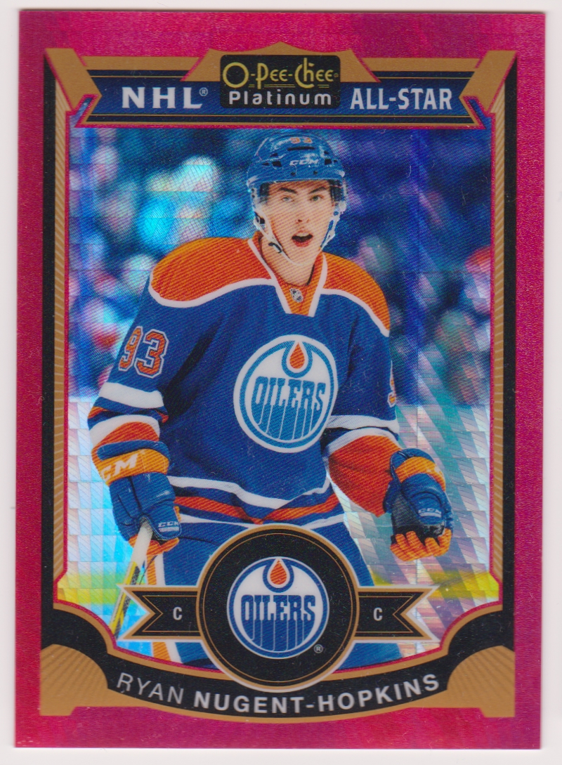 (image for) 2015-16 O-Pee-Chee Platinum Red Prism #4 Ryan Nugent-Hopkins 005/149