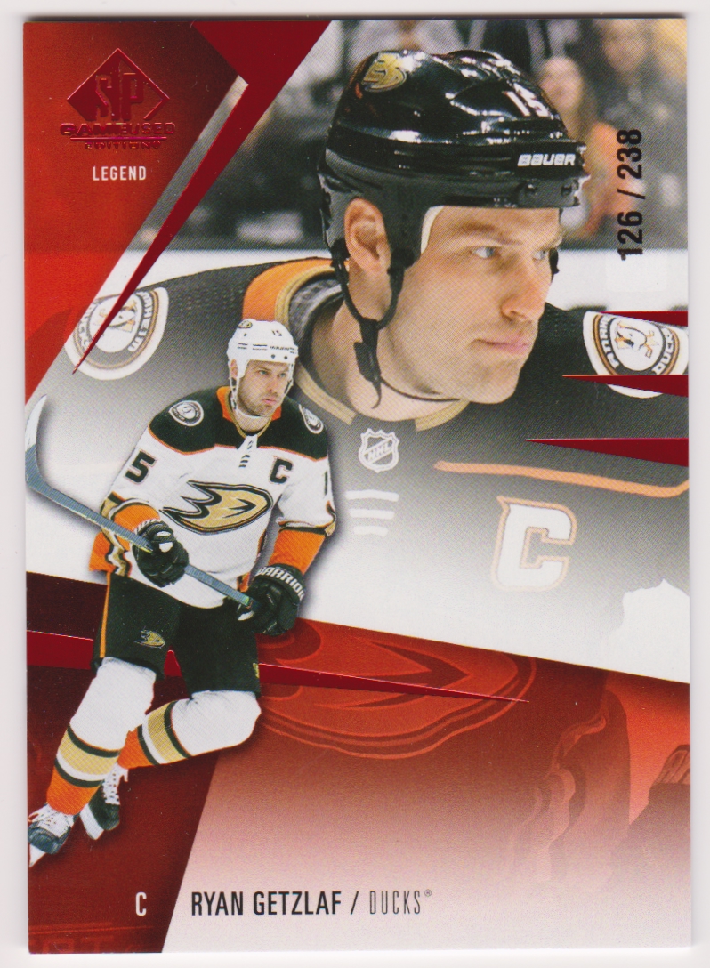 (image for) 2023-24 SP Game Used Red #181 Ryan Getzlaf 126/238