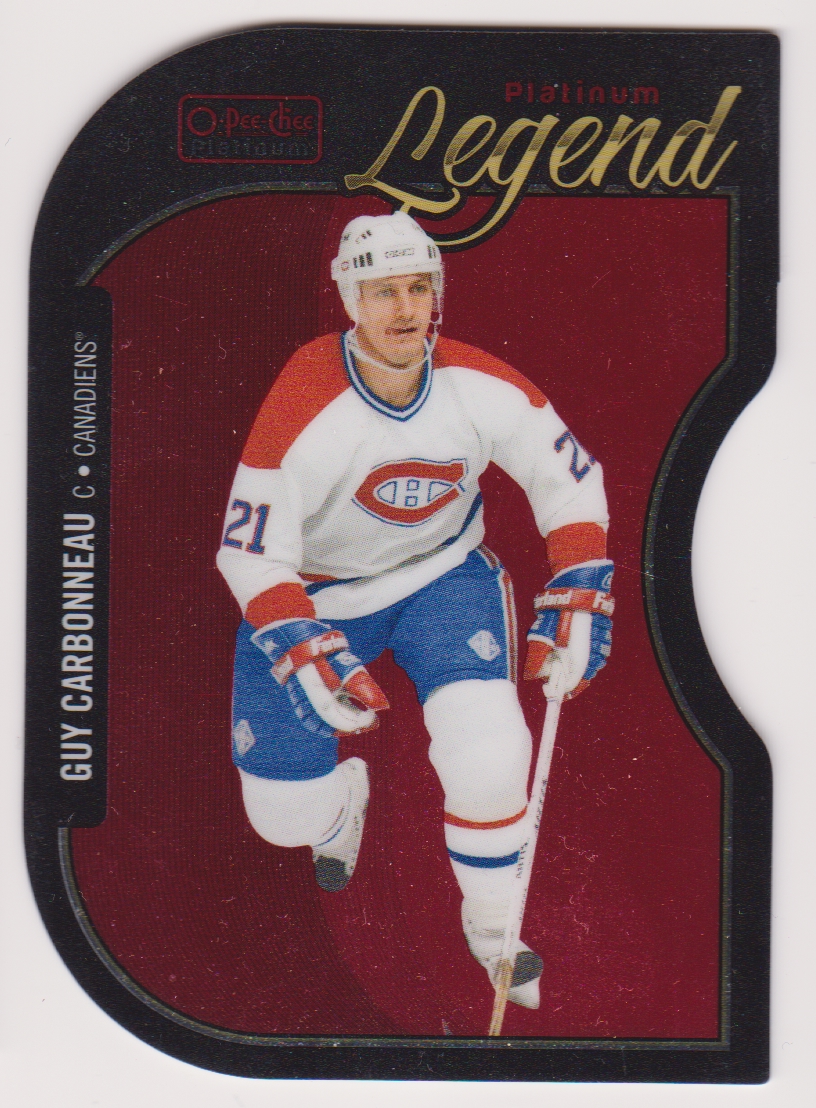 2014-15 O-Pee-Chee Platinum Legends #LS9 Guy Carbonneau (image for) 2014-15 O-Pee-Chee Platinum Legends #LS9 Guy Carbonneau