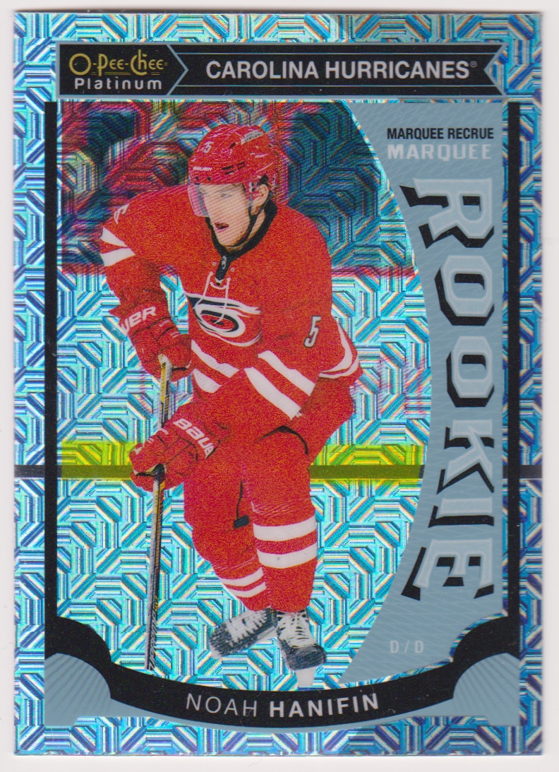 (image for) 2015-16 O-Pee-Chee Platinum Marquee Rookies Traxx #M41 Noah Hanifin