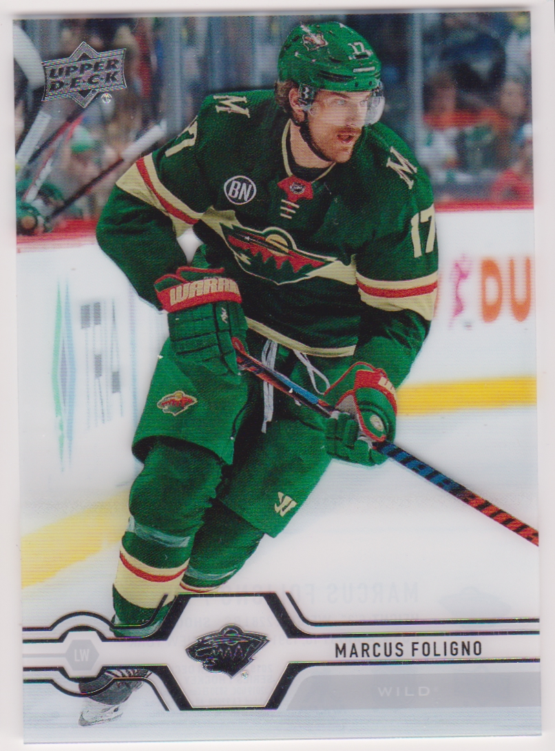 (image for) 2019-20 Upper Deck Clear Cut Parallel #126 Marcus Foligno