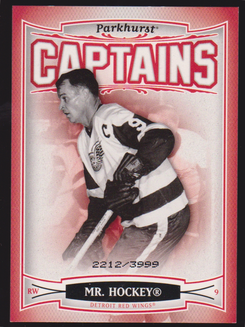 2006-07 Parkhurst #179 Gordie Howe 2212/3999 (image for) 2006-07 Parkhurst #179 Gordie Howe 2212/3999