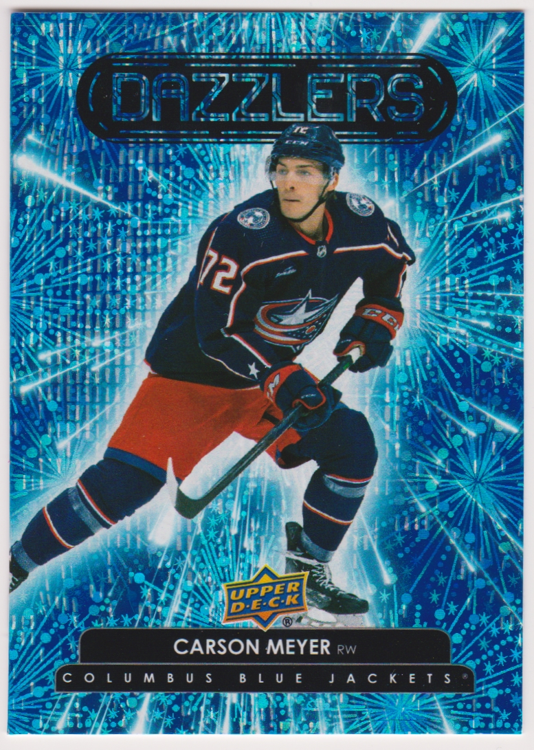 (image for) 2022-23 Upper Deck Dazzlers Blue #DZ79 Carson Meyer
