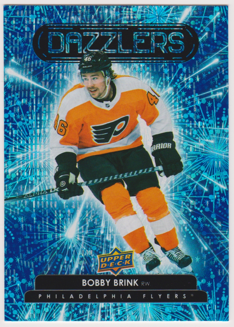 (image for) 2022-23 Upper Deck Dazzlers Blue #DZ93 Bobby Brink