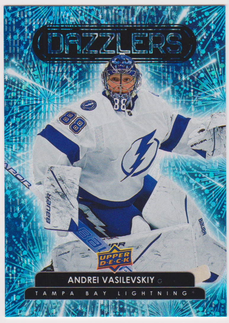 (image for) 2022-23 Upper Deck Dazzlers Blue #DZ42 Andrei Vasilevskiy