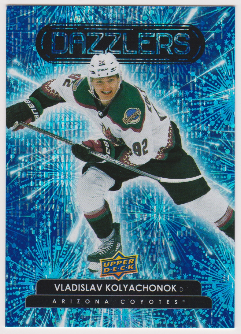 (image for) 2022-23 Upper Deck Dazzlers Blue #DZ54 Vladislav Kolyachonok
