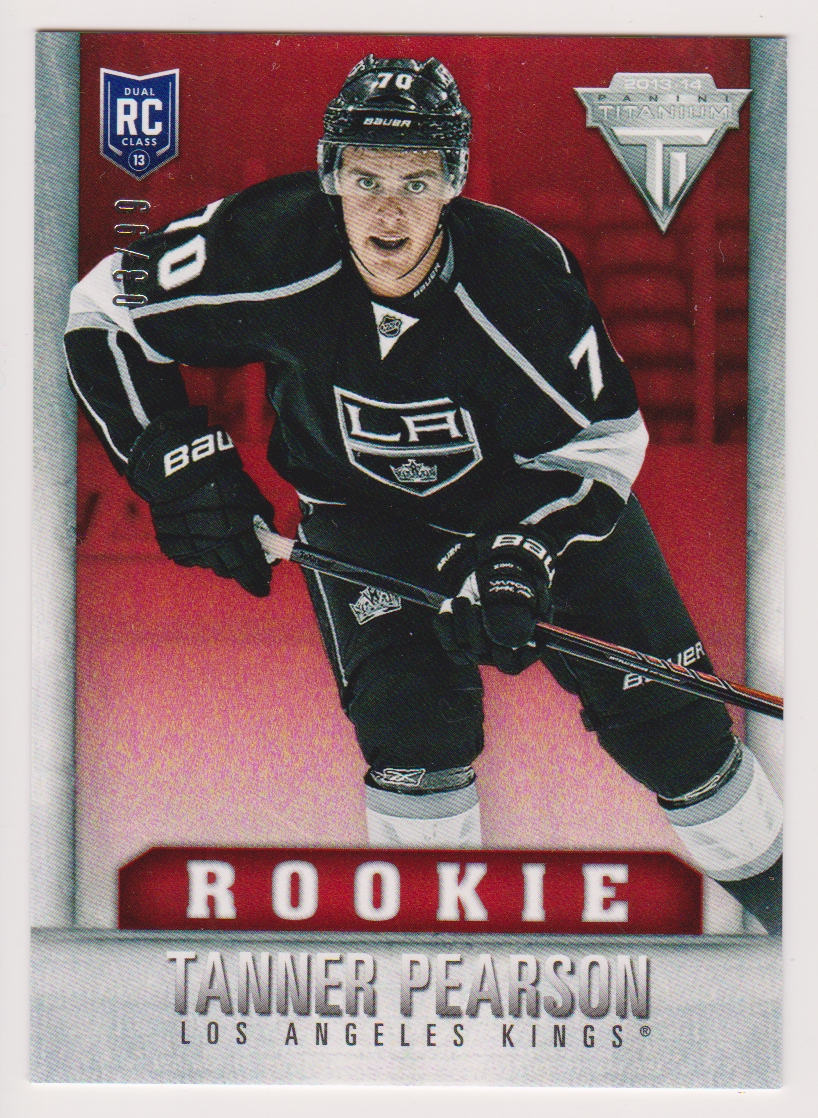(image for) 2013-14 Panini Titanium Retail Red #115 Tanner Pearson 03/99