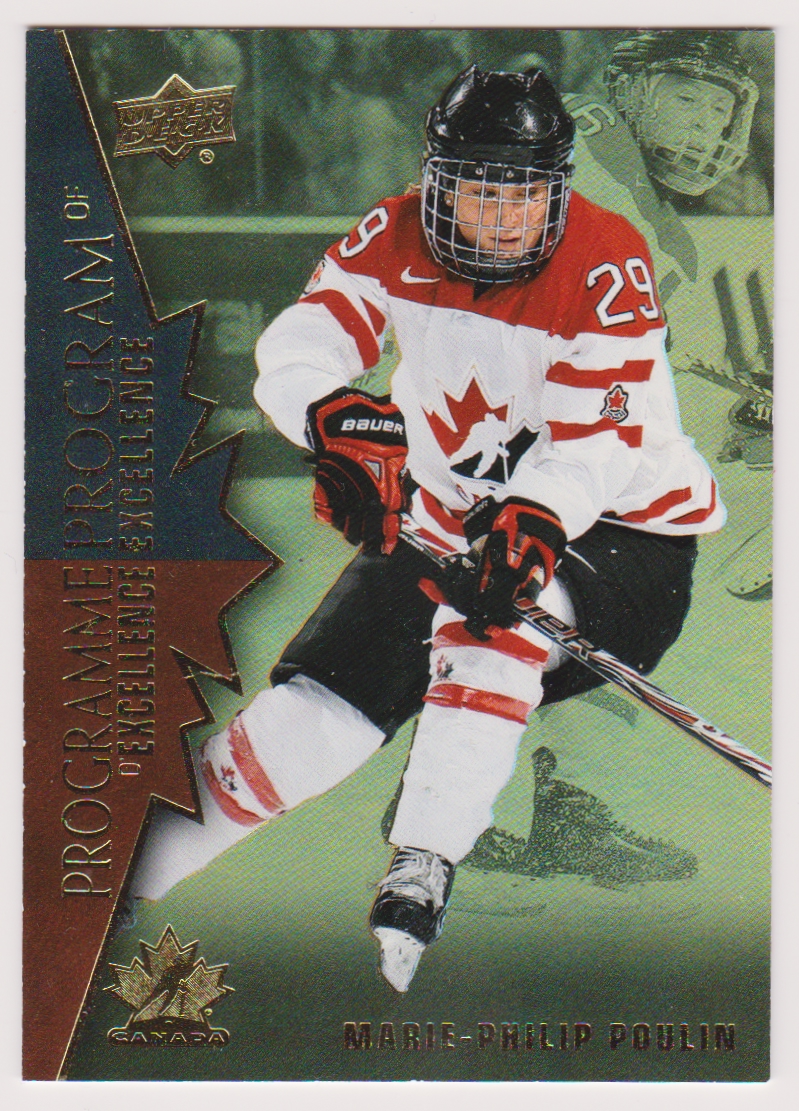 (image for) 2021-22 Upper Deck Tim Hortons Team Canada Program of Excellence Heroes #POE6 Marie-Philip Poulin