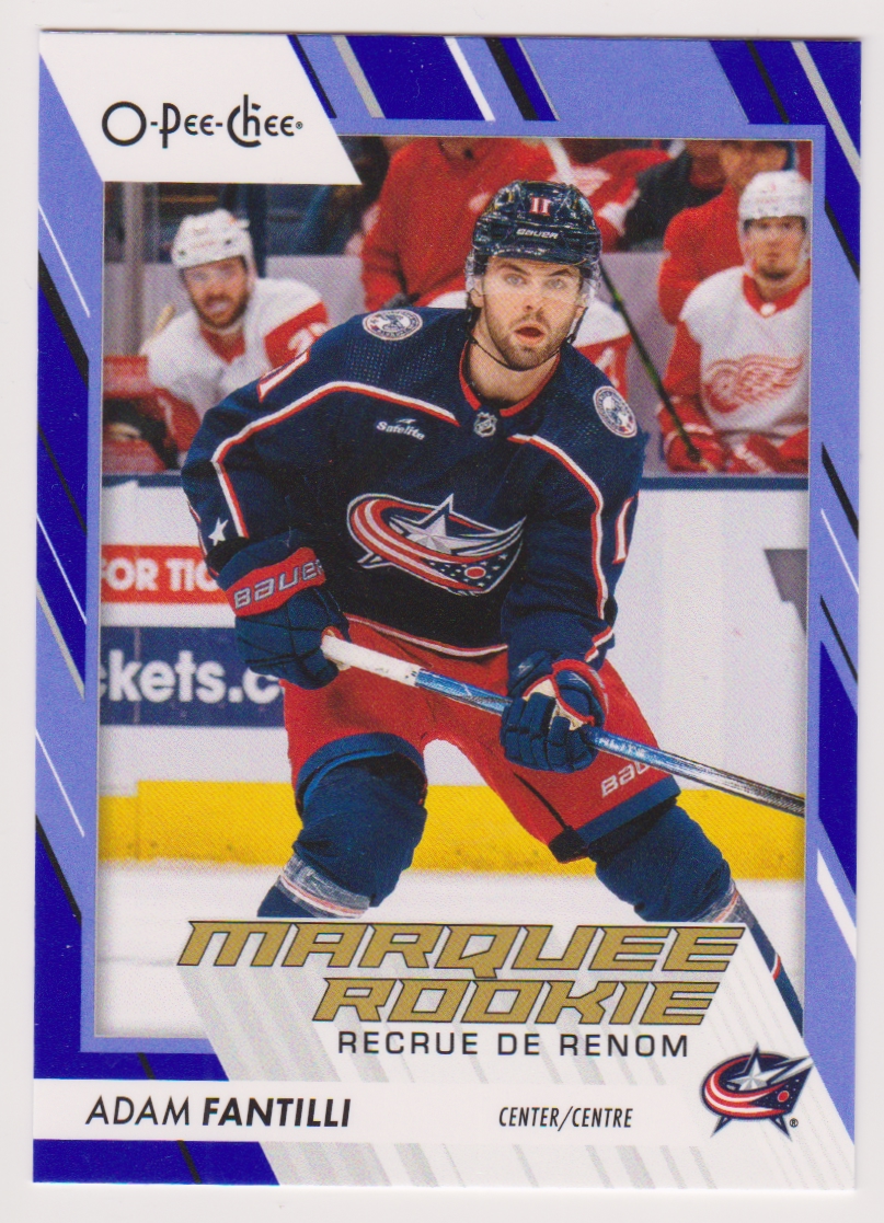 (image for) 2023-24 O-Pee-Chee Blue #583 Adam Fantilli