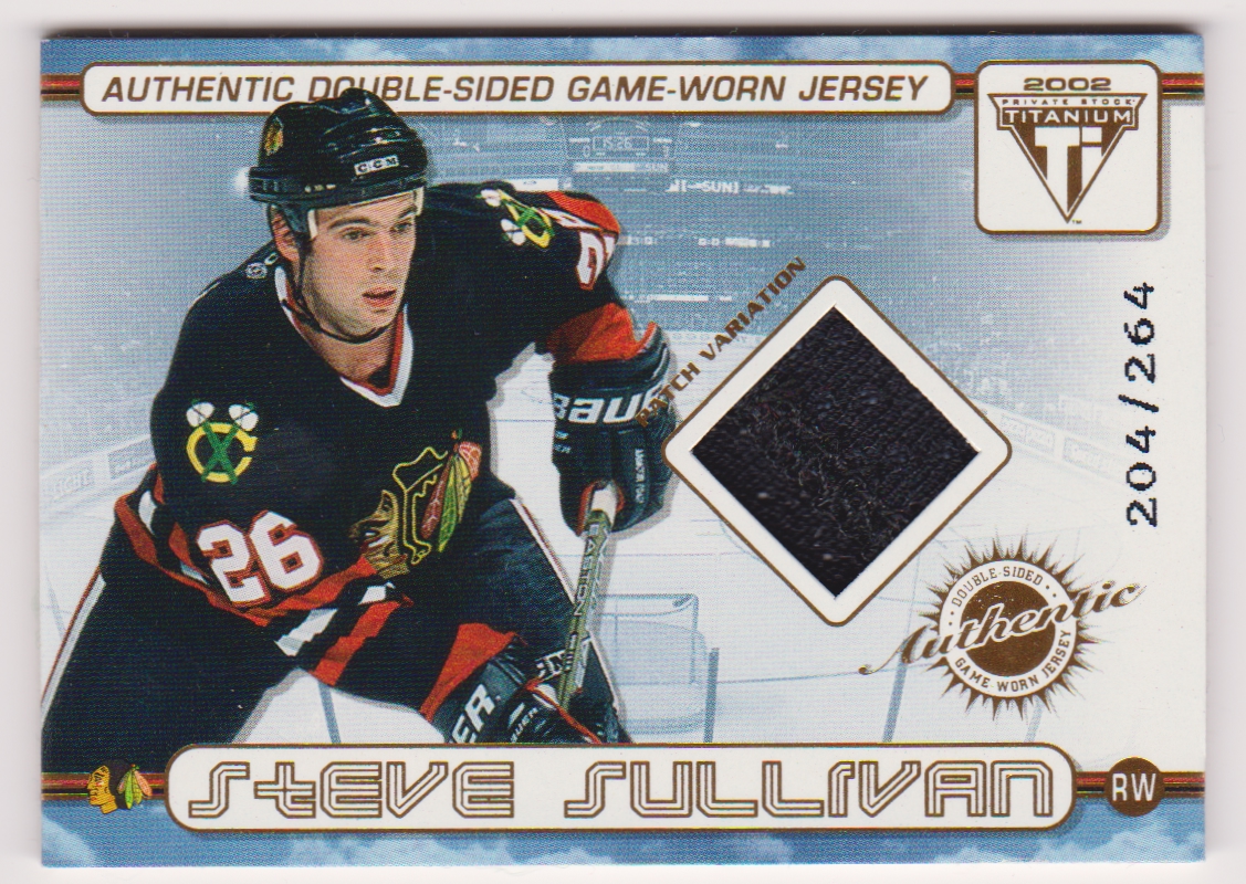 (image for) 2001-02 Titanium Double-Sided Patches #73 Steve Sullivan/Mark Bell 204/264