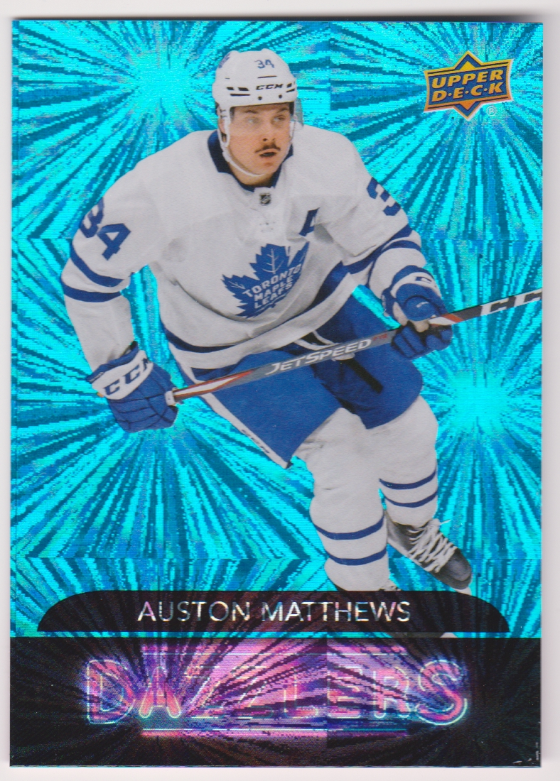 2020-21 Upper Deck Dazzlers #DZ42 Auston Matthews (image for) 2020-21 Upper Deck Dazzlers #DZ42 Auston Matthews