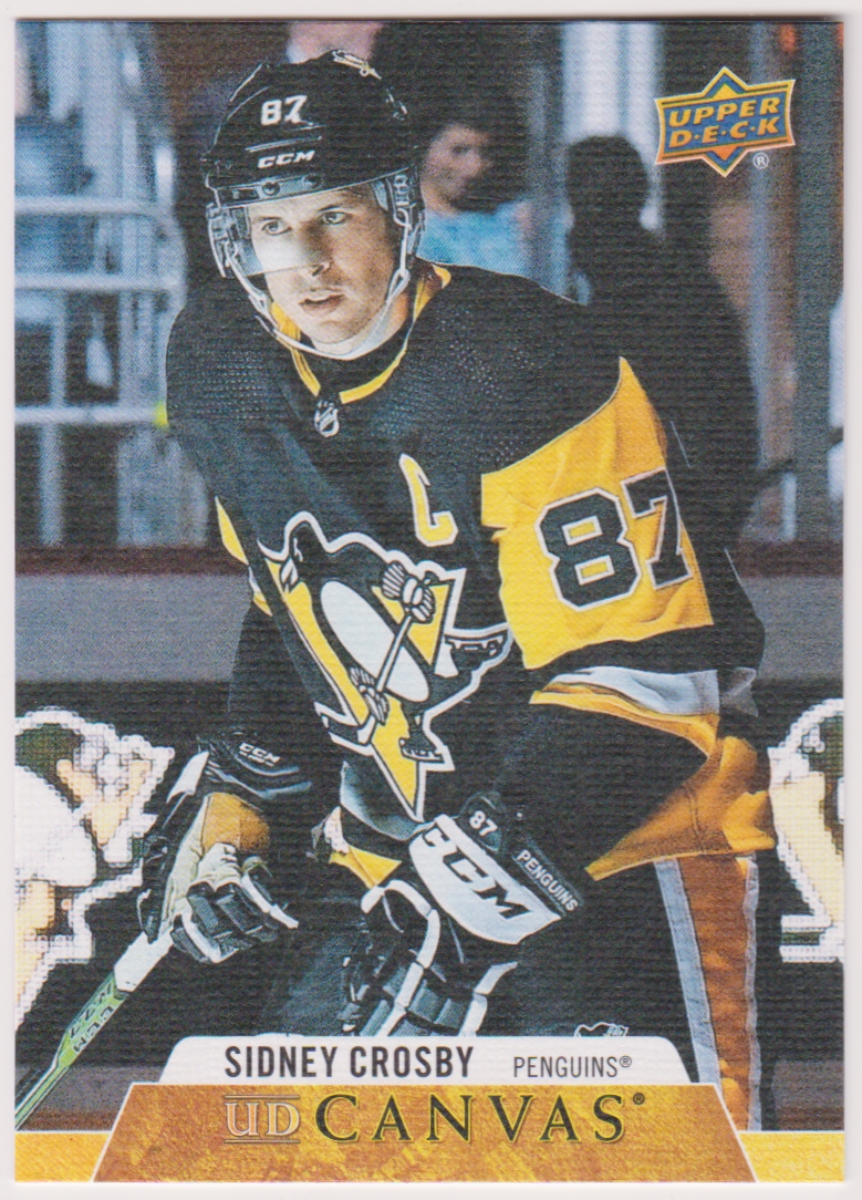 (image for) 2020-21 Upper Deck Canvas #C64 Sidney Crosby