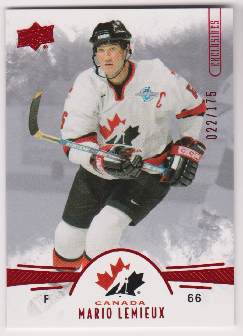 (image for) 2016-17 Upper Deck Team Canada Juniors Exclusives #99 Mario Lemieux 022/175