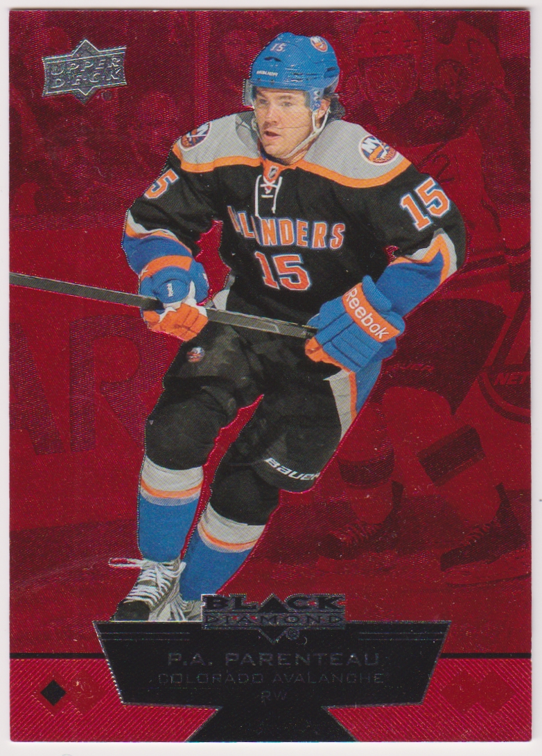 (image for) 2012-13 Black Diamond Ruby #38 P.A. Parenteau 35/100