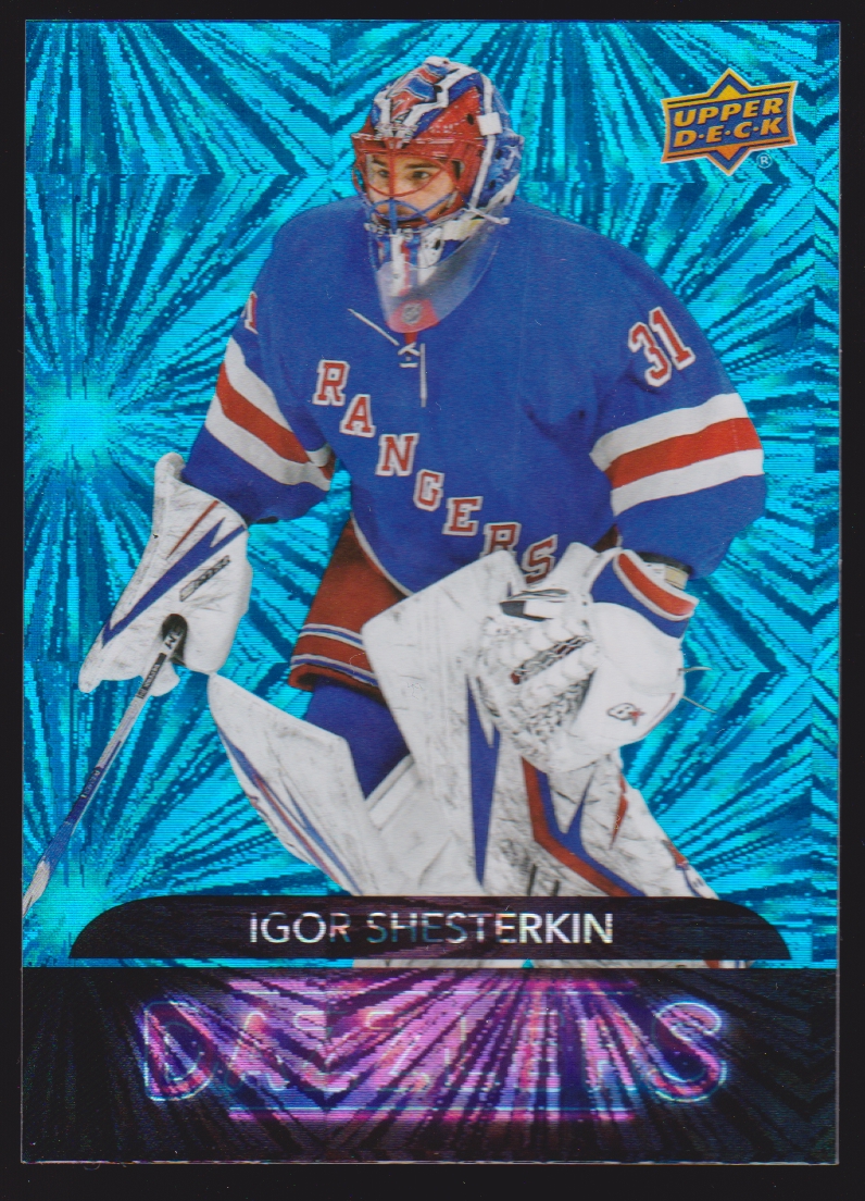 2020-21 Upper Deck Dazzlers #DZ30 Igor Shesterkin (image for) 2020-21 Upper Deck Dazzlers #DZ30 Igor Shesterkin