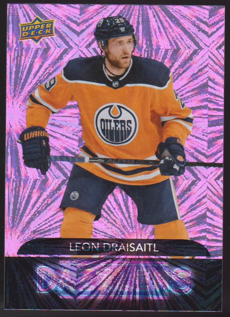 2020-21 Upper Deck Dazzlers Pink #DZ19 Leon Draisaitl (image for) 2020-21 Upper Deck Dazzlers Pink #DZ19 Leon Draisaitl