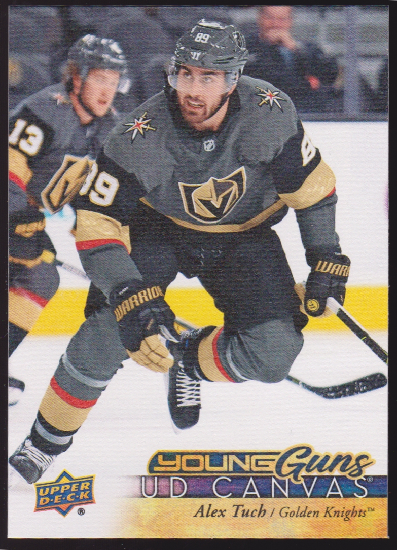 2017-18 Upper Deck Canvas #C116 Alex Tuch YG (image for) 2017-18 Upper Deck Canvas #C116 Alex Tuch YG