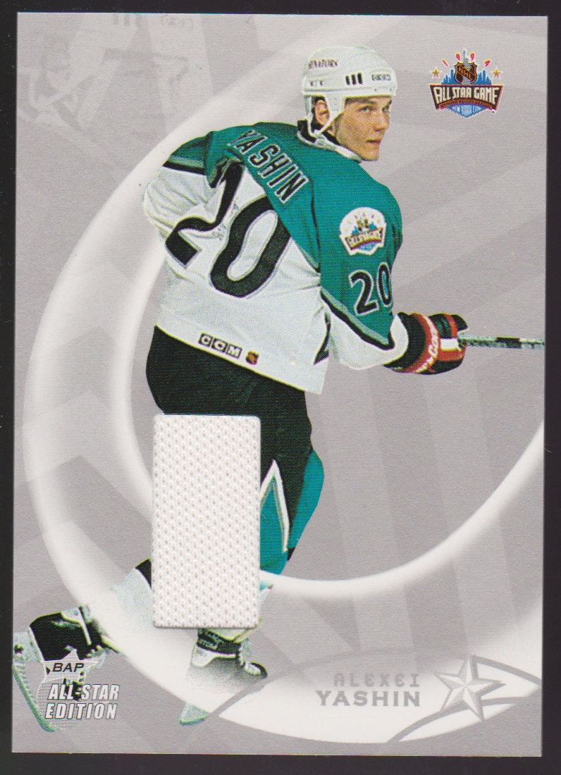 2002-03 BAP All-Star Edition Jerseys Silver #97 Alexei Yashin (image for) 2002-03 BAP All-Star Edition Jerseys Silver #97 Alexei Yashin