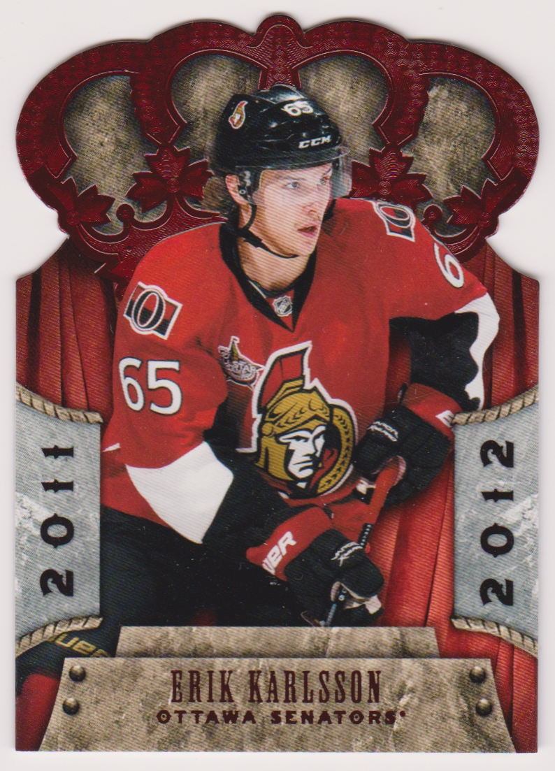 (image for) 2011-12 Crown Royale Red #65 Erik Karlsson