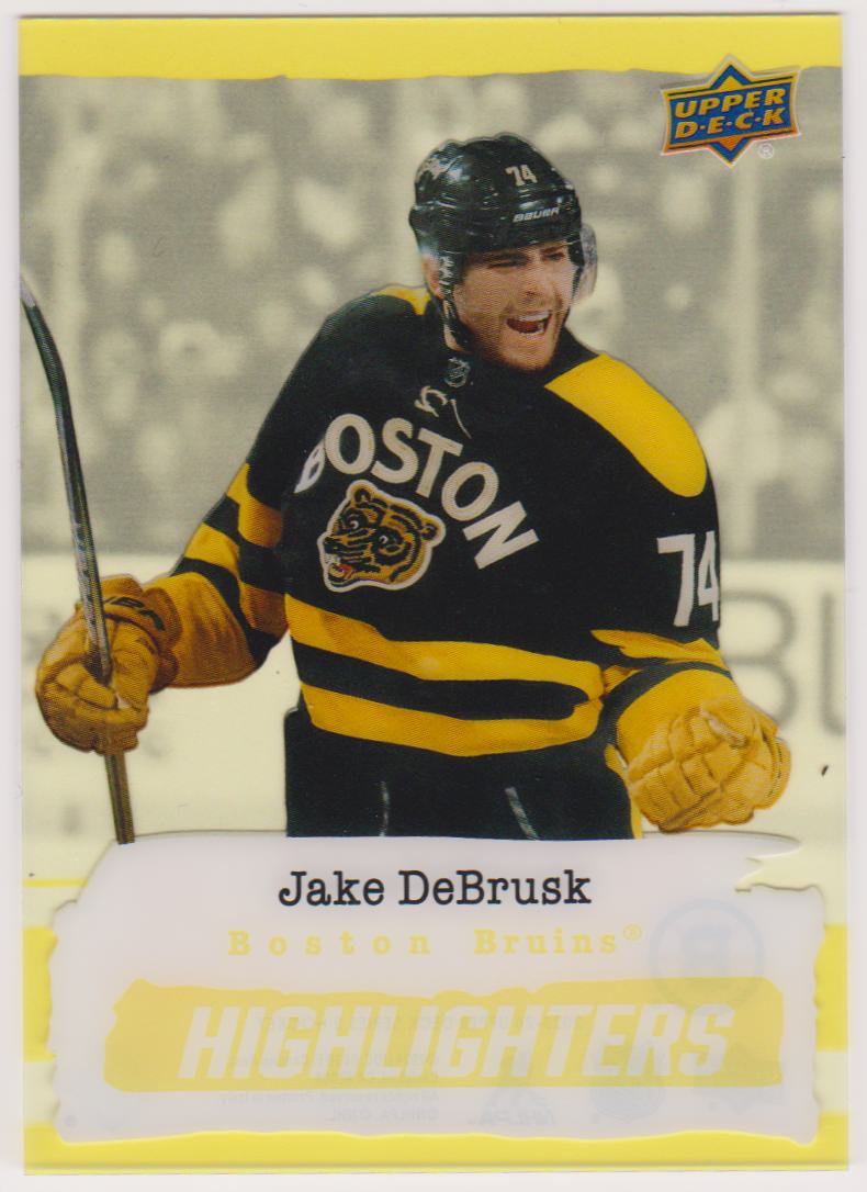 (image for) 2023-24 Upper Deck Highlighters Yellow #HL4 Jake DeBrusk