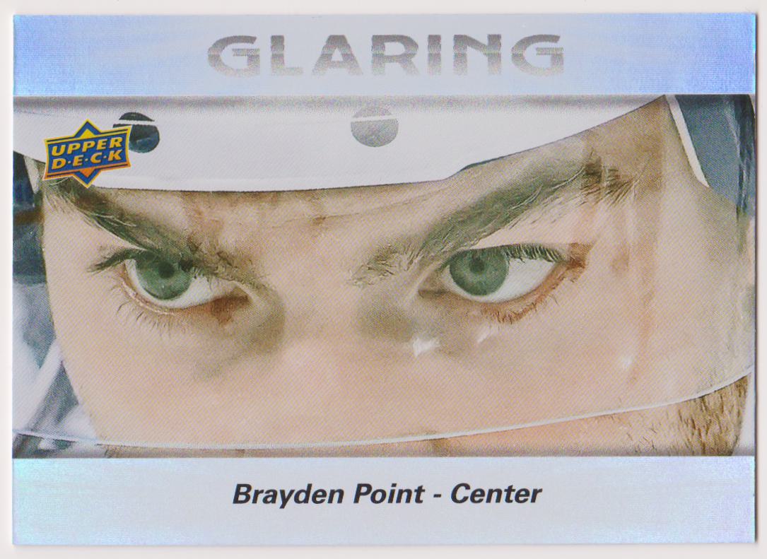 (image for) 2023-24 Upper Deck Glaring #GL8 Brayden Point