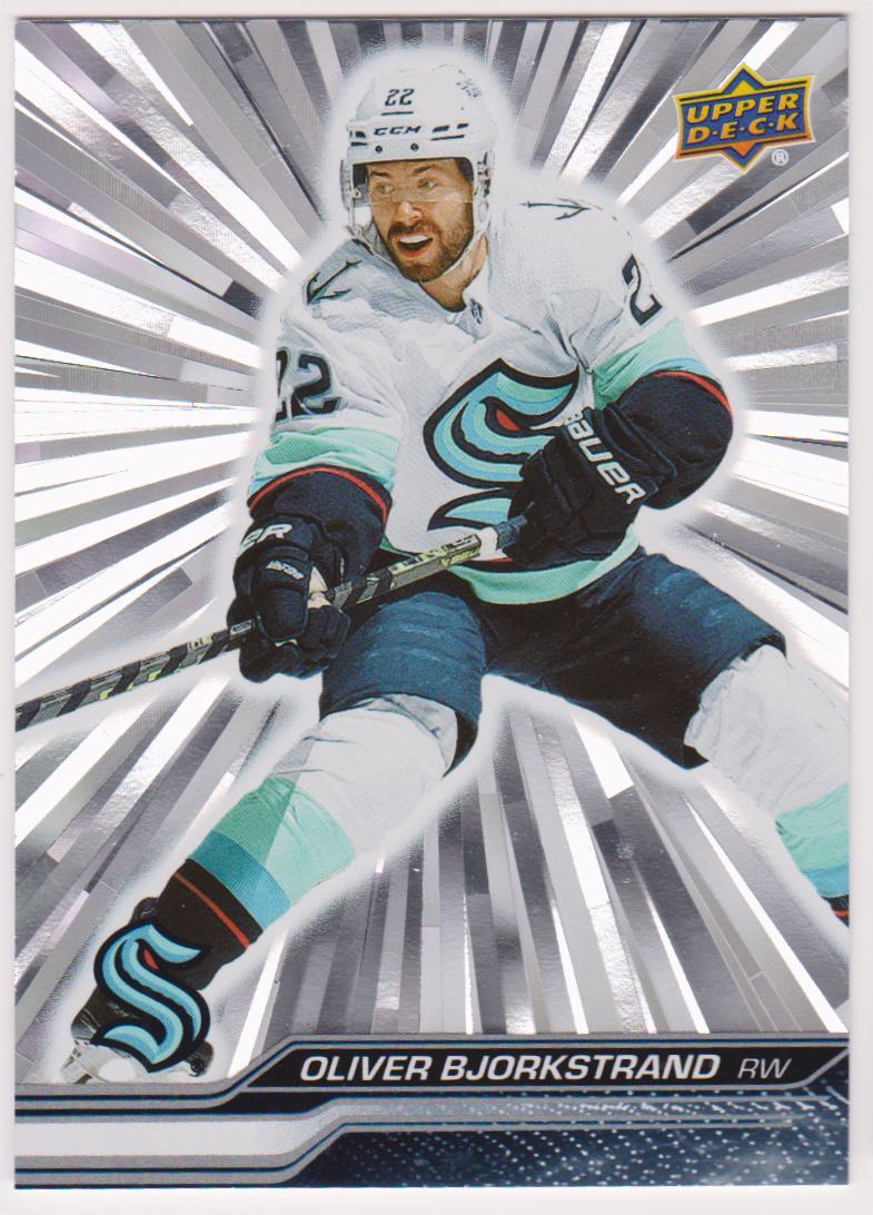 (image for) 2023-24 Upper Deck Outburst Silver #399 Oliver Bjorkstrand