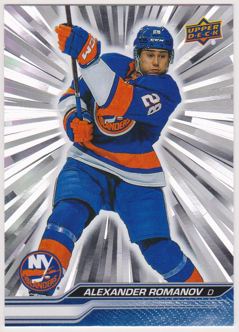 (image for) 2023-24 Upper Deck Outburst Silver #366 Alexander Romanov