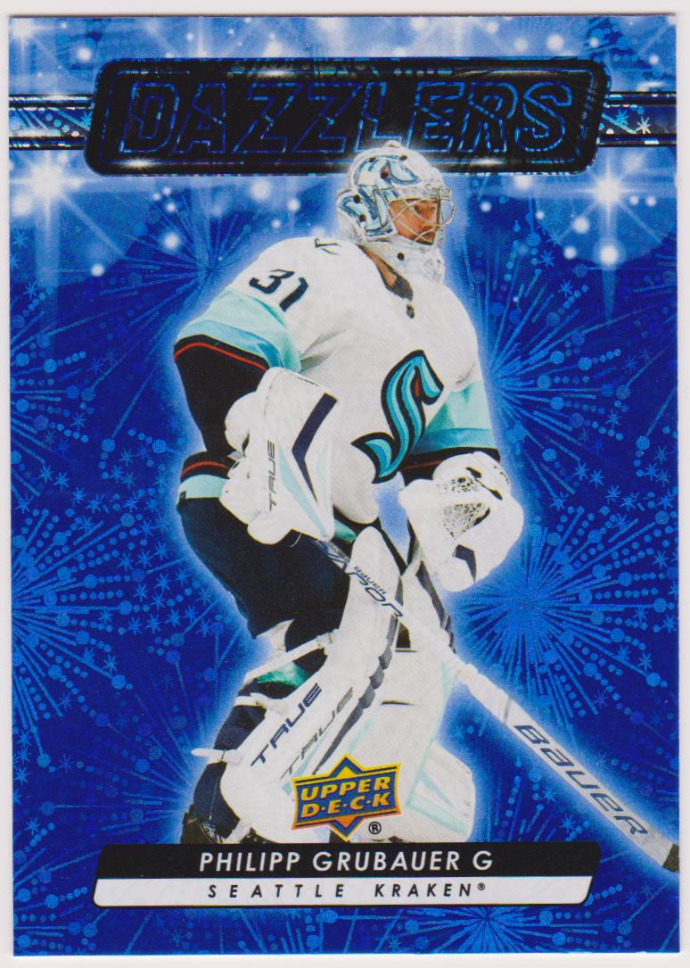 (image for) 2023-24 Upper Deck Dazzlers Blue #DZ60 Philipp Grubauer