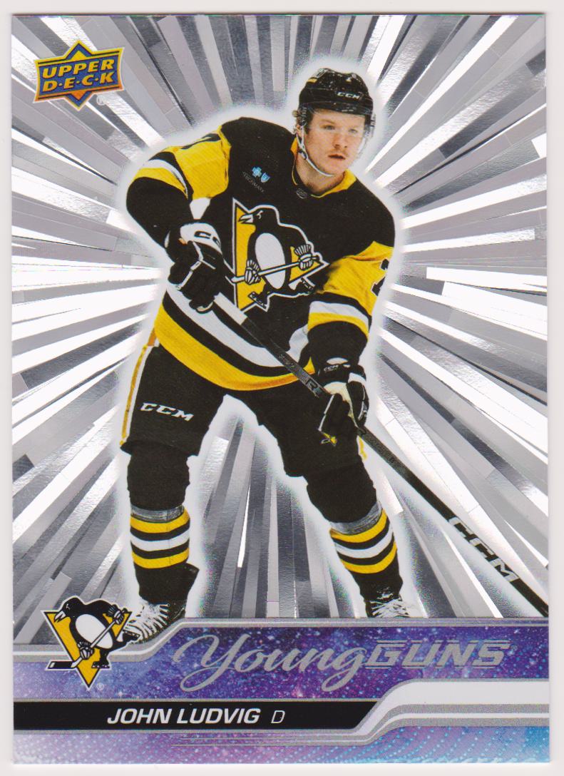 (image for) 2023-24 Upper Deck Outburst Silver #490 John Ludvig Young Guns (YG)